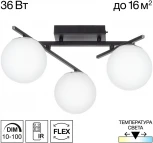 Потолочная люстра на штанге Citilux Dorsy CL223132 (регулировка яркости, LED, 220V, пульт управления, шарики)