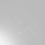 Шинопровод 1м Unity встраиваемый белый (однофазный) Maytoni Technical TRX004-111W (220V)