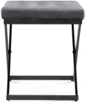 Табурет Woodville German dark grey / black 15542