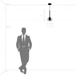 Подвесной светильник Lightstar Vetro 801202 (220V, на проводе)