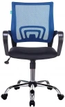 Кресло Бюрократ CH-695SL спинка сетка синий TW-05 сиденье черный TW-11 крестовина хром УТ000005437