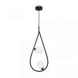 Подвесная люстра Freya Perlina FR4005PL-02B (220V, на тросе, шарики)