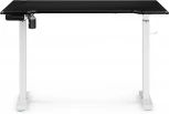 Компьютерный стол Маркос с механизмом подъема 120 (Маркос с механизмом подъема 120х75х75 черная шагрень / белый) Notta арт.578400