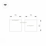 Накладной точечный светильник Arlight 031865