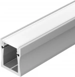 Профиль с экраном ALU-WIDE-H28-2000 ANOD+FROST (Алюминий) 014858 Arlight