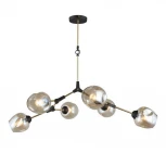 Подвесная люстра на штанге Omnilux 937 OML-93707-06 (220V, шарики)
