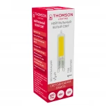 Лампочка светодиодная прозрачная капсульная G9 6W Thomson G9 Cob TH-B4211