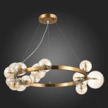 Подвесная люстра ST Luce Necton SL1165.303.15 (220V, на тросе, шарики, молекулы)
