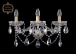 Бра Art Classic 10.21 10.21.3.200.XL.Br.Sp (220V, хрусталь, подвески, подсвечник, свеча)