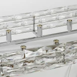 Подвесной светильник Lussole LSP-8895 (220V, хрусталь, на тросе)