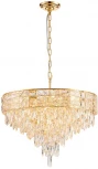 Подвесная люстра хрустальная Favourite Elysium 4720-12P (220V, на цепи)