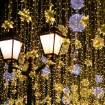 Гирлянда Eurosvet 400-101 белый с эффектом мерцания