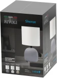 Интерьерная настольная лампа Rivoli Sheron 7044-502 (220V, выключатель, круглые)