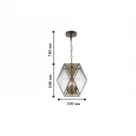 Подвесная люстра Favourite Shatir 1629-3P