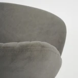 Кресло MELODY молочный (флок)