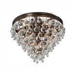 Потолочная люстра Vitaluce V5865-7/10PL (220V, хрусталь)