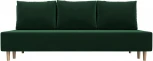 Диван прямой Лига-033 (Зеленый/Велюр) Лига Диванов арт.121091