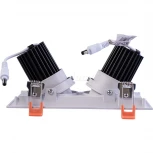 Встраиваемый точечный светильник DeMarkt Круз 637016202 (LED, 220V)