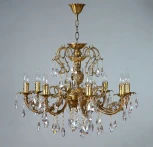 Подвесная люстра Ambiente by Brizzi Alicante 8888/8 AB Tear Drop