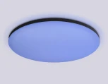 Потолочный светильник RGB круглый светодиодный с пультом и управлением смартфоном Ambrella ORBITAL FZ2005 (220V, умный дом - Алиса, Tuya Smart, Алекса, Smart Home, круглые, IP54)