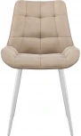 Стул 206М B03 BEIGE, ножки белые Dikline 00-00062223