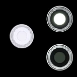 Встраиваемый точечный светильник светодиодный Reluce 63903-9.0-001RD LED3+3W WT (220V, круглые)