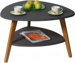 Стол журнальный Бруклин графит/дуб светлый от фабрики Mebelik