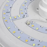 Потолочный светильник круглый Omnilux Melofon OML-47307-52 (LED, 220V, управление смартфоном, умный дом - i-Lamp, звездное небо)