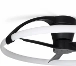 Потолочная люстра светодиодная с вентилятором пультом и управлением смартфоном голосовым регулировкой цветовой температуры Mantra Nepal 7802 (регулировка яркости, 220V, умный дом - Алекса, Google Home, вертолет)