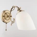 Бра Eurosvet 22010 22010/1 античная бронза (выключатель)