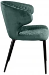 Стул Richard ромб, бархат зелёный 19 Top Concept 77337