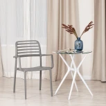 Обеденный стул Tetchair VALUTTO (Пластик/Cерый) 19409