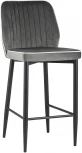Стул полубарный Stool Group Лоренс велюр антрацитовый УТ000008855