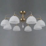 Потолочная люстра на штанге ILLUMICO IL0623-8CSQ-24 AB CAPELLA