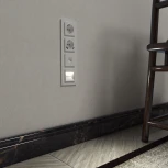 Телефонная розетка RJ-11 (белый) Werkel W1182001 (a051123)