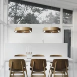 Подвесной кольцевой светильник Range 1 D70 Light Wood ImperiumLoft Range01 (195538-26) (LED, 220V, на тросе, кольцо)