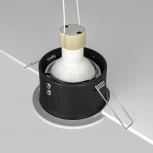 Встраиваемый светильник Zoom GU10 1x50Вт IP 65 Maytoni Technical DL032-2-01W (220V)