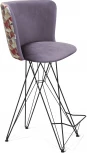 Стул барный SHT-ST36-4/S66 сумеречная орхидея/черный муар Sheffilton 4356653601