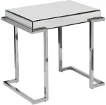 Журнальный стол Garda Decor KFG130 (Хром/Зеркальный)