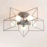 Потолочная люстра на штанге Asteri Gray Imperiumloft Asteri01 (178359-26) (для детской, 220V)