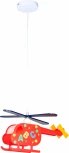 Подвесной светильник Globo Kita 15722 (для детской, 220V, на проводе, буквы, вертолет)
