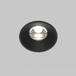 Встраиваемый светильник Maytoni Round DL058-7W4K-B (LED, 220V, круглые)