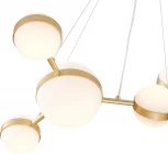 Подвесной светильник Favourite Asterismo 4448-6P (LED, 220V, на тросе, шарики, молекулы)