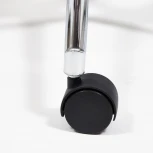 Кресло BEND орех, кож/зам черный