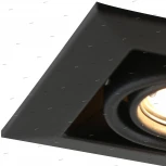 Встраиваемый точечный светильник Arte Lamp Cardani Piccolo A5941PL-1BK (220V)