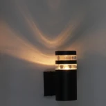 Настенный светильник уличный Reluce 86227-9.2-001CT E27 BK (220V, IP65)