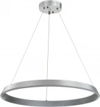 Подвесной светильник 14019/1P Silver Indigo Orta V000091L (регулировка яркости, LED, 220V, пульт управления, на тросе, кольцо)