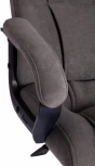 Кресло BERGAMO хром (22) флок , серый, 29 Tetchair 19374