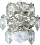 Настенный светильник каскадный Simple Story 1098 1098-1WL (220V, хрусталь)