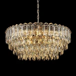 Подвесная люстра хрустальная Modelux MODELUX ML.7085.800 GD